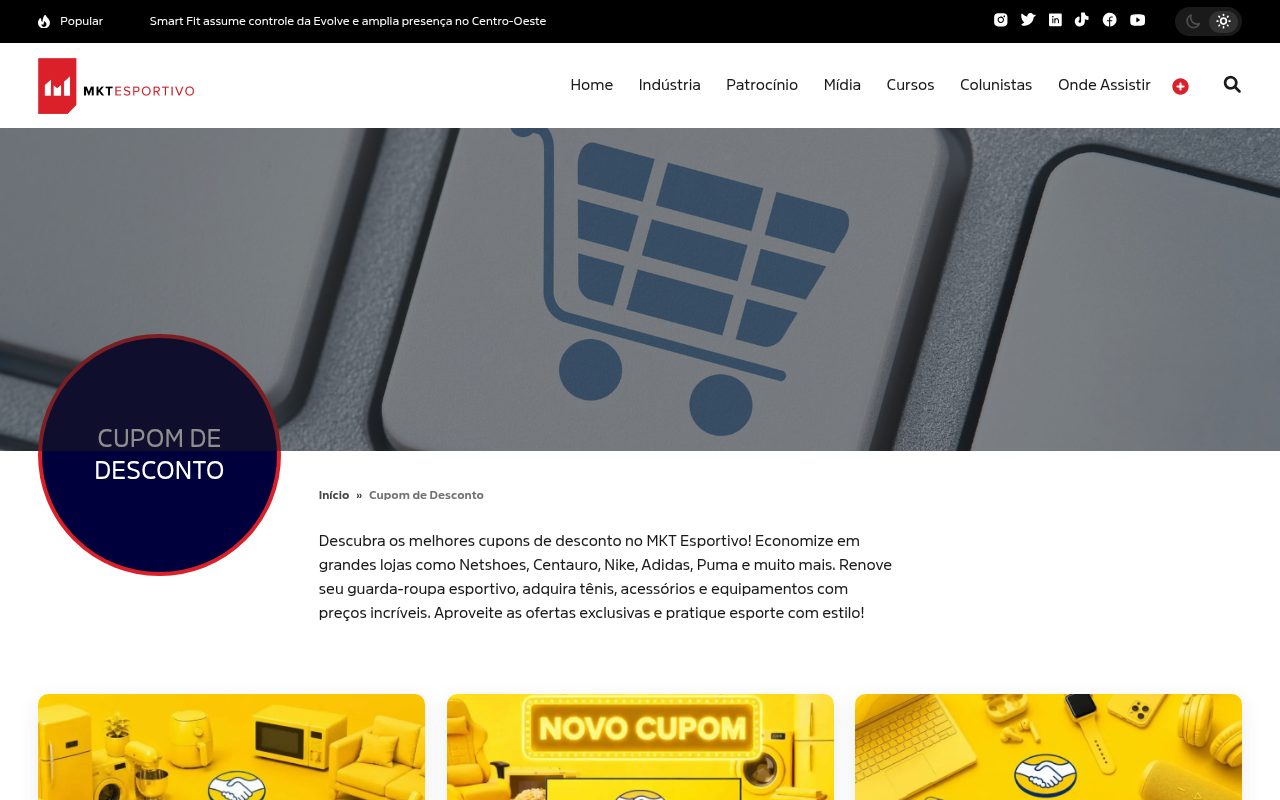 cupom de desconto