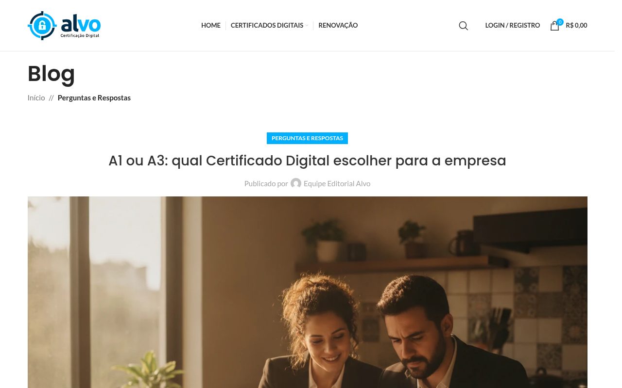 certificado A1 ou A3 certificado A1 ou A3