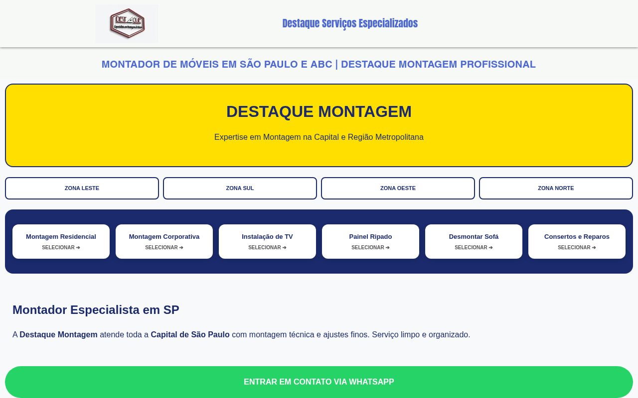 Montador de móveis