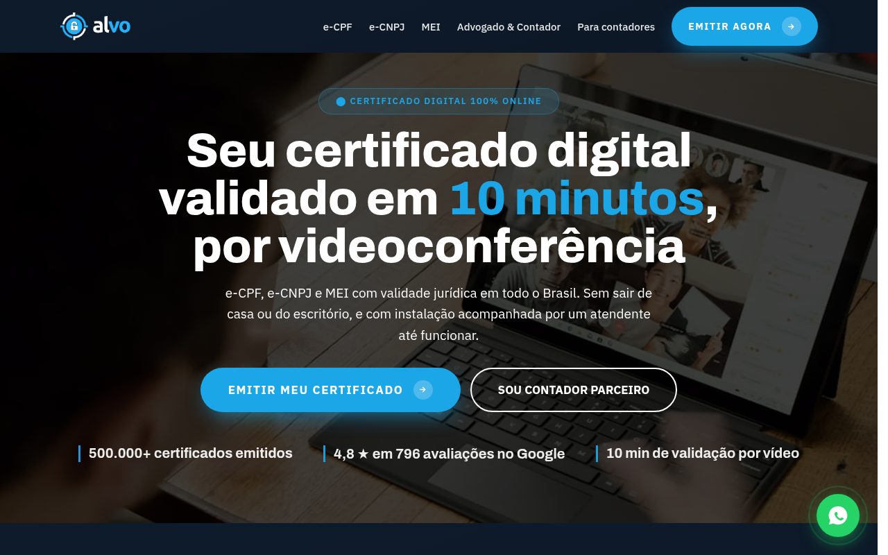 Alvo Certificado Digital